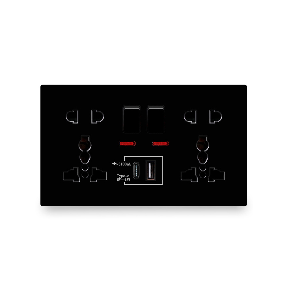 Smart Wall Socket - 18W Type-C Fast Charge Wall Outlet