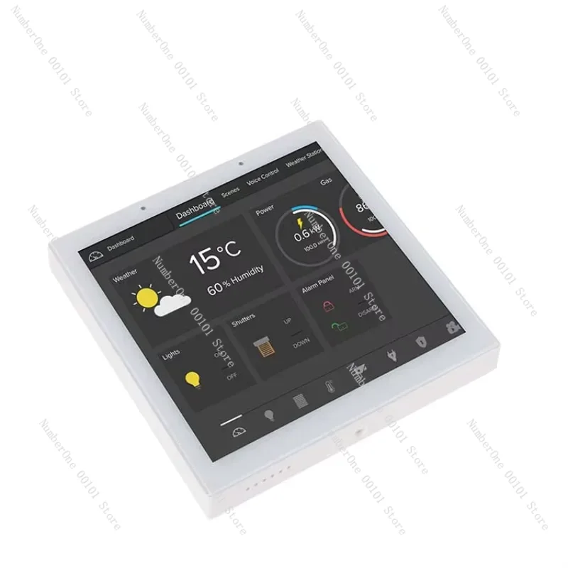 Smart Home Knx - Quad‑Core 4‑Inch KNX Android Wall‑Mount Touch