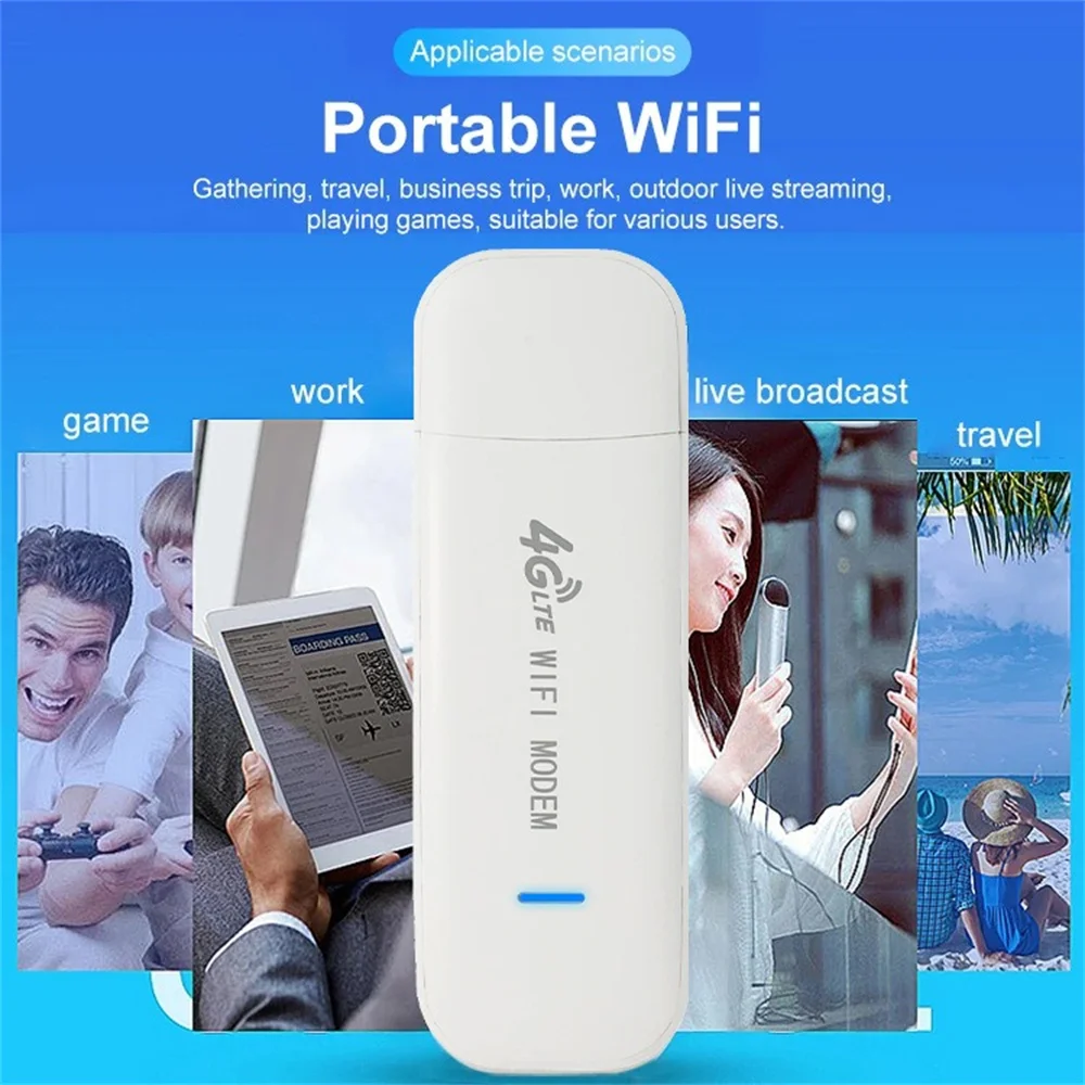 Smart Home Router - 4G LTE Wireless USB Dongle 150Mbps
