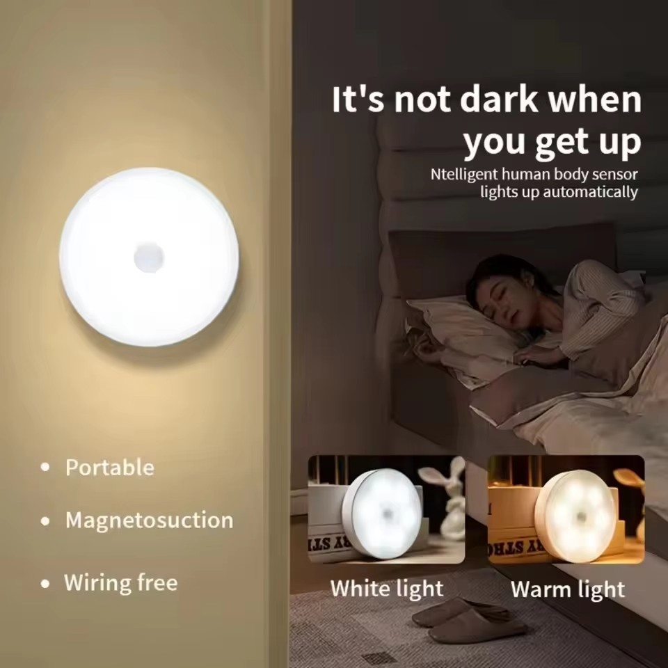 USB Rechargeable LED Night Lig - đánh giá và giá Motion Sensor Light