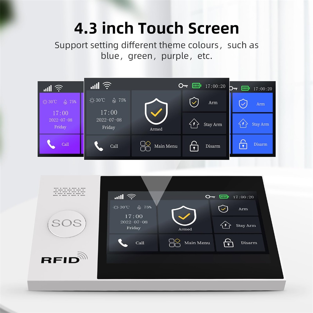 2.4G WIFI Smart GSM Alarm Syst - đánh giá và giá Smart Home Automation System