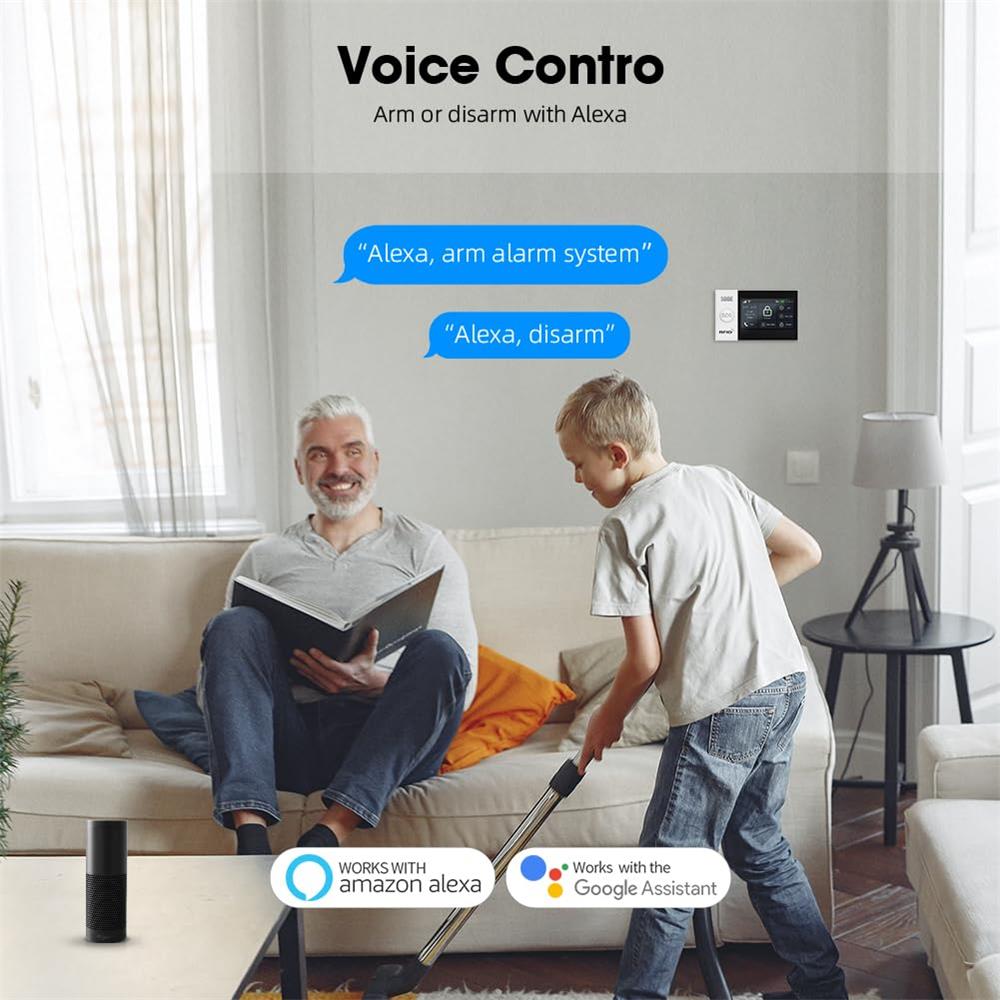 2.4G WIFI Smart GSM Alarm Syst - đánh giá và giá Smart Home Automation System