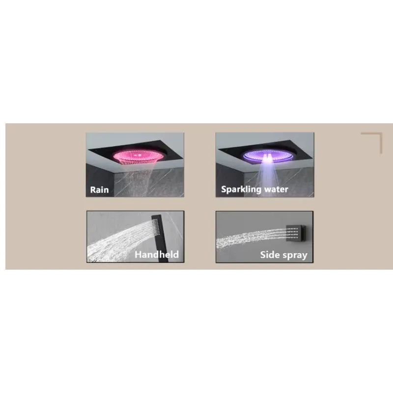 Smart LED Shower Set Bathroom  - đánh giá và giá Smart Home