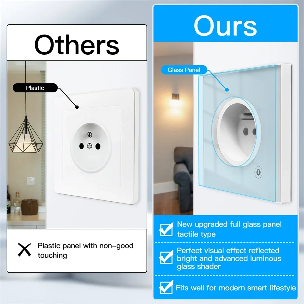 Moes ZigBee Thông Minh Ổ Điện  - đánh giá và giá Smart Wall Socket