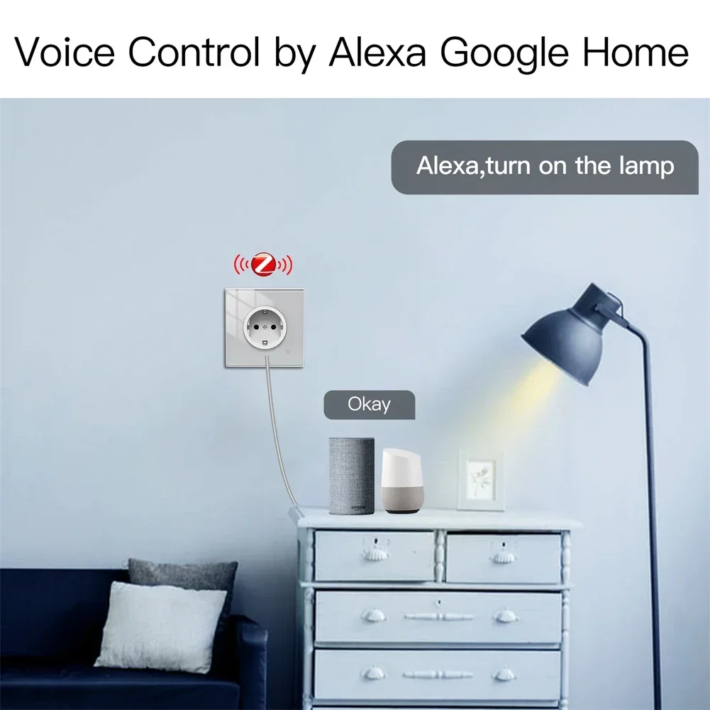 Moes ZigBee Thông Minh Ổ Điện  - đánh giá và giá Smart Wall Socket