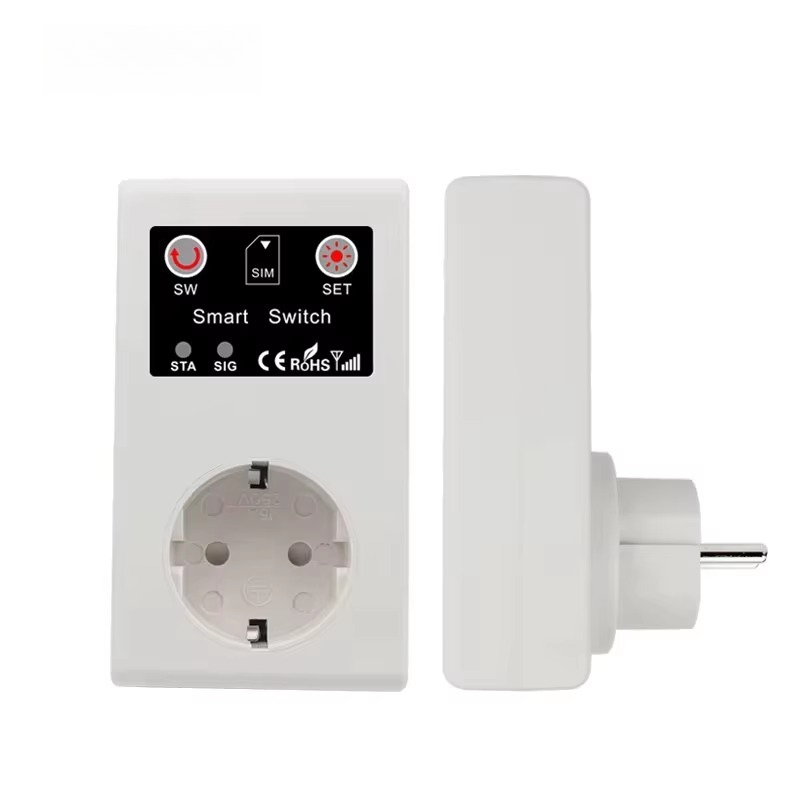 16A EU GSM Power Socket 3000W  - đánh giá và giá Smart Home Remote Control