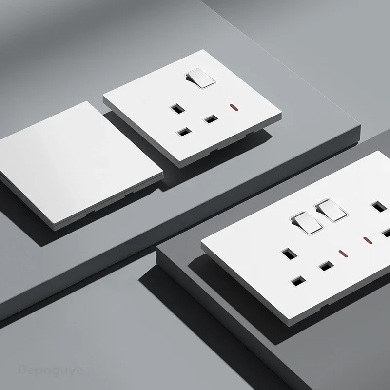 UK Standard Power Socket 13A Q - đánh giá và giá Smart Wall Socket