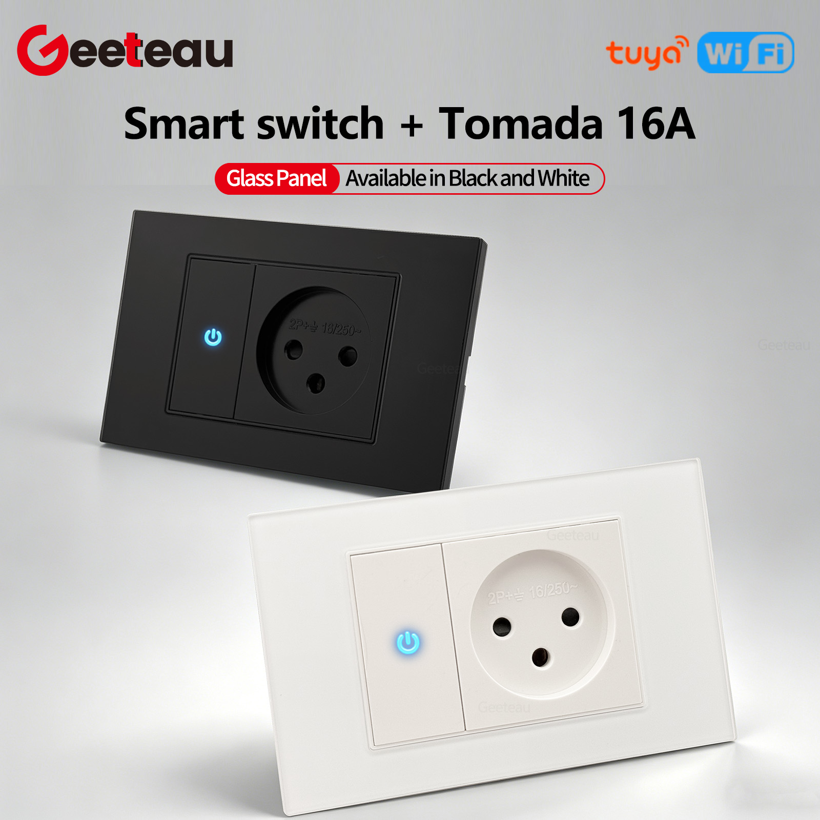 Geeteau Israel Palestine 16A S - đánh giá và giá Smart Wall Socket