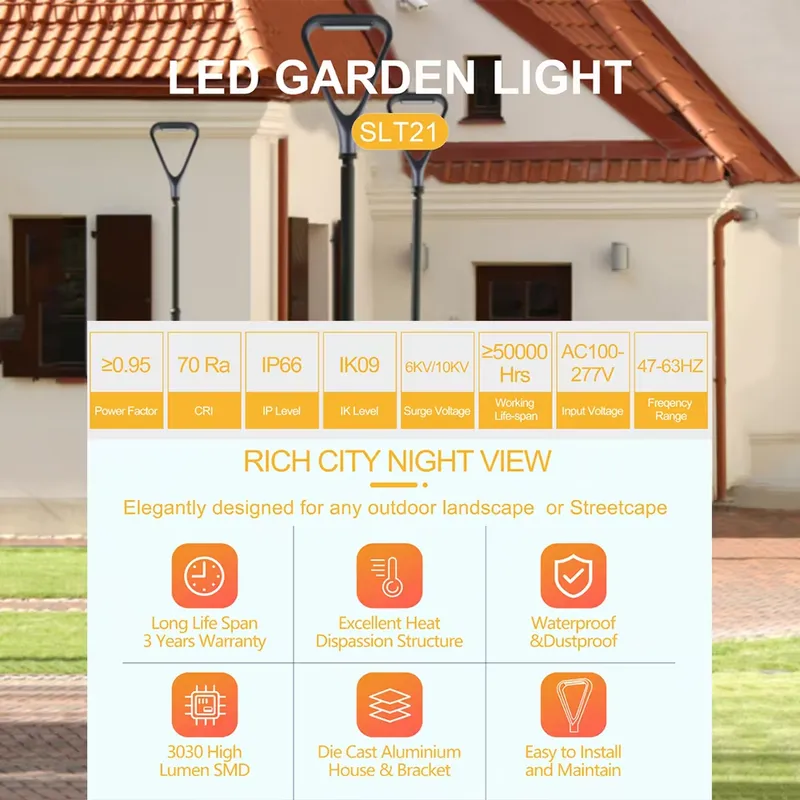 IP66 LED Garden Light 40W Alum - đánh giá và giá Motion Sensor Light
