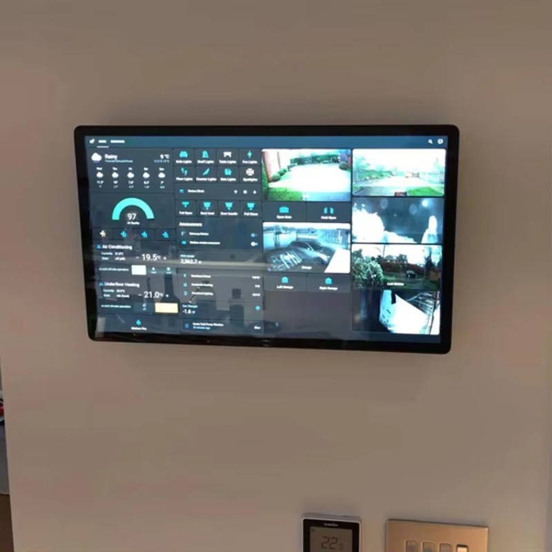 Wall Mounted 21.5 27 32 43 Inc - đánh giá và giá Smart Home Touchscreen Control Panel