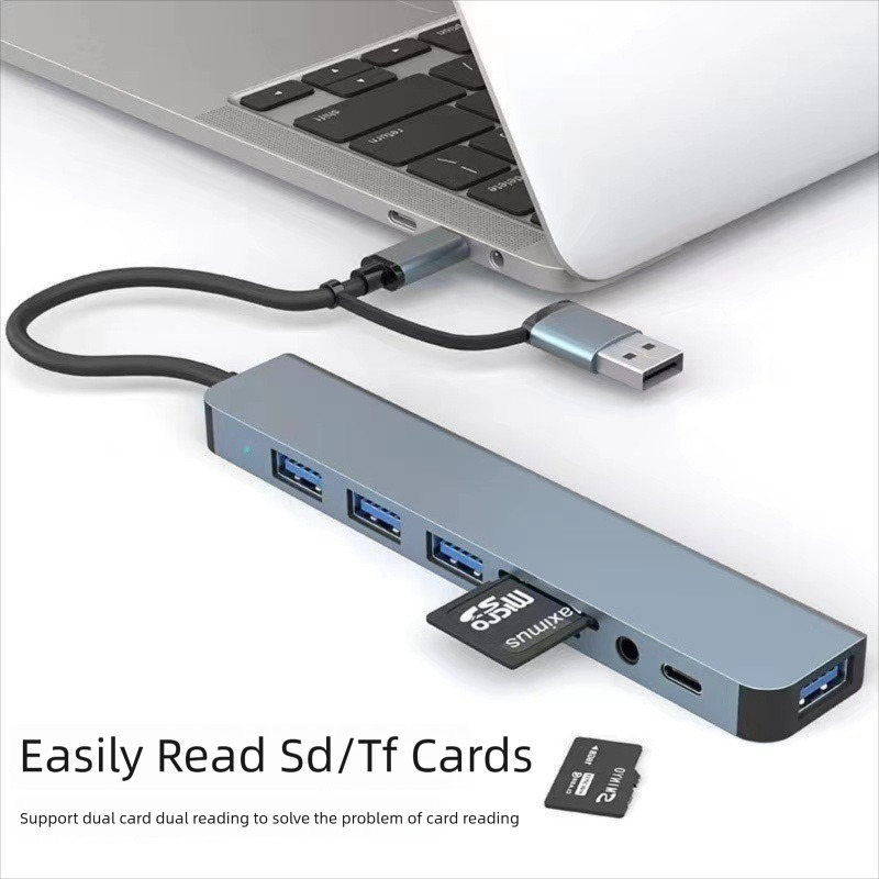 8 in 2 Port USB C Splitter USB - đánh giá và giá Smart Home Hub 2