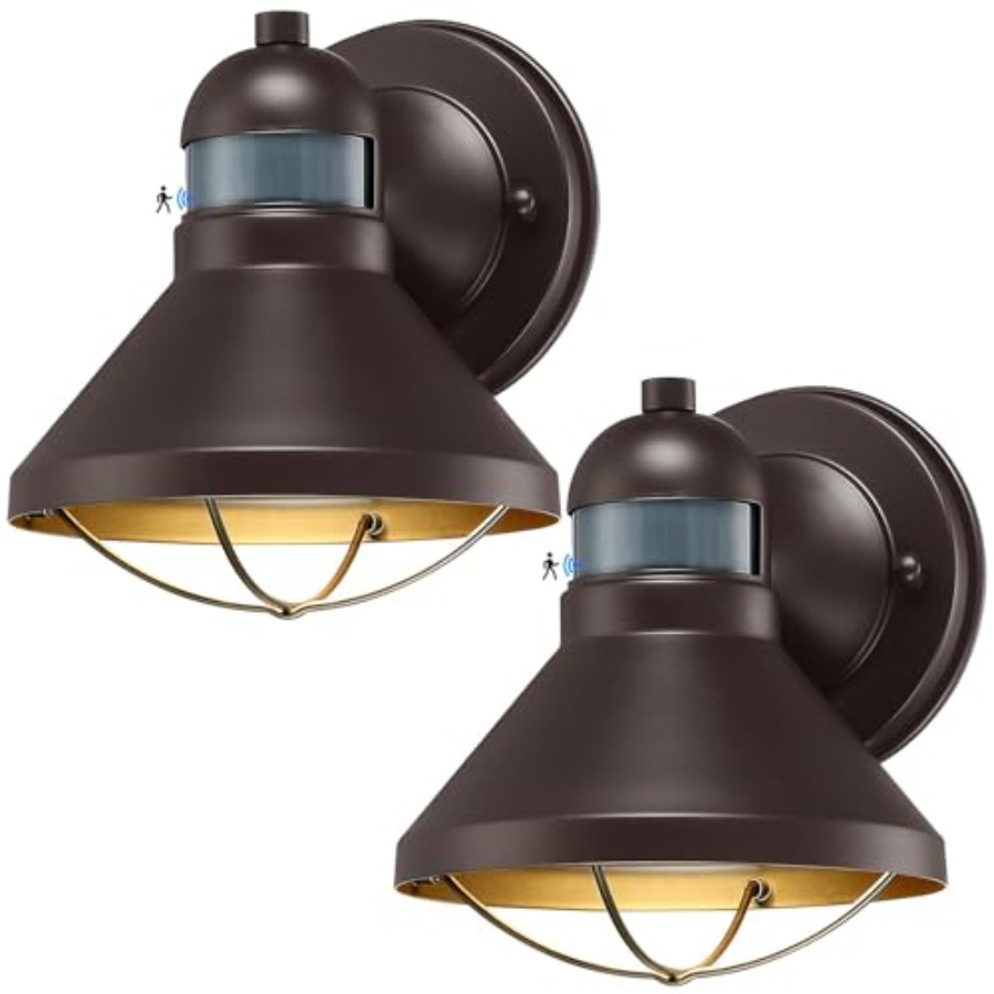 2 Pack Motion Sensor Outdoor L - đánh giá và giá Motion Sensor Light