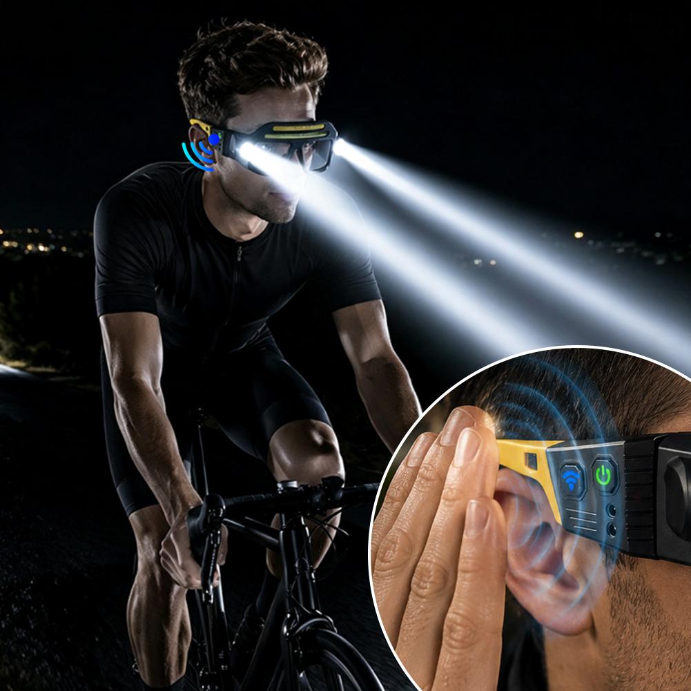 XTE Glasses‑Style Headlamp Rec - đánh giá và giá Motion Sensor Light