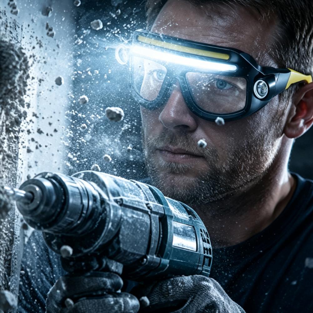 XTE Glasses‑Style Headlamp Rec - đánh giá và giá Motion Sensor Light