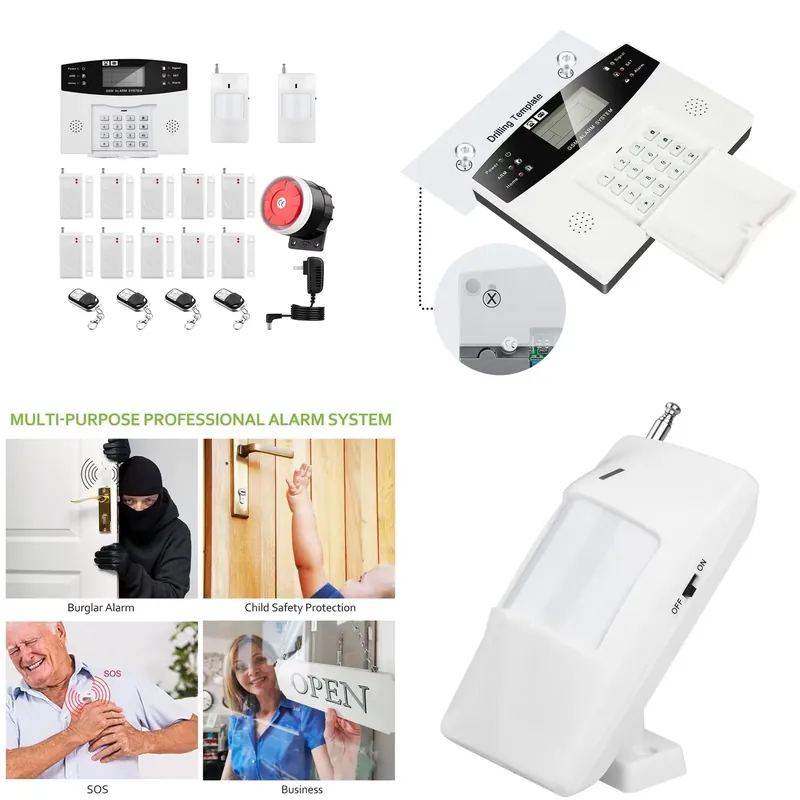 House Burglar Alarm Kit Auto D - đánh giá và giá Smart Home Remote Control