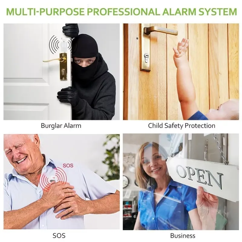 House Burglar Alarm Kit Auto D - đánh giá và giá Smart Home Remote Control