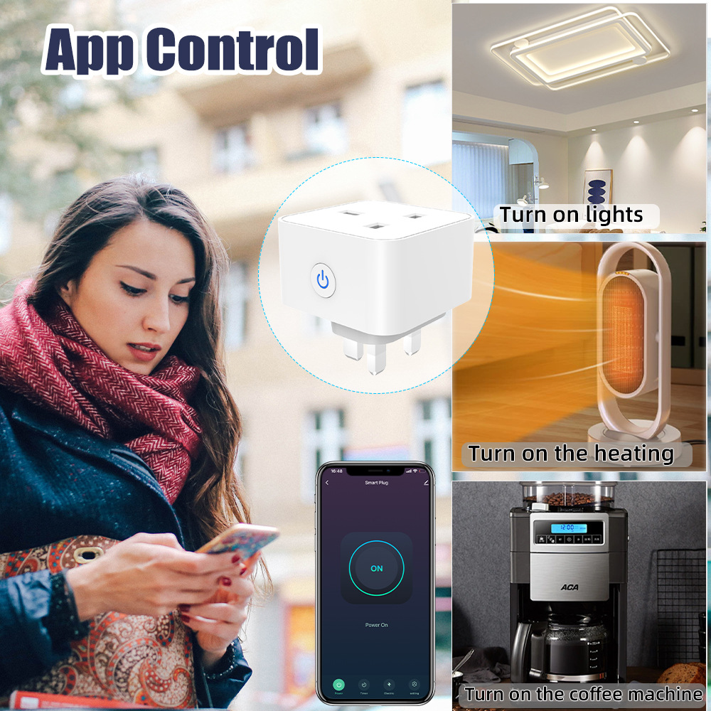 Tuya Smart Socket 16A/20A WiFi - đánh giá và giá Smart Wall Socket