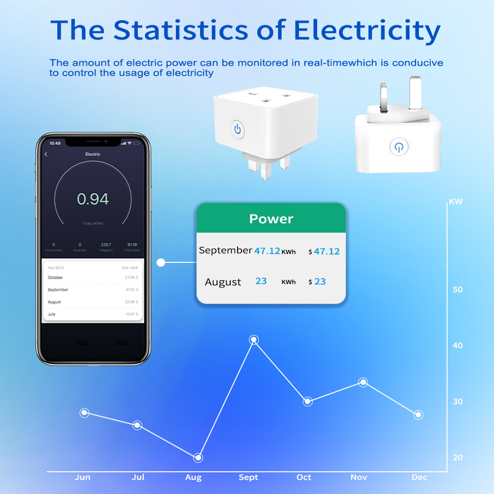 Tuya Smart Socket 16A/20A WiFi - đánh giá và giá Smart Wall Socket