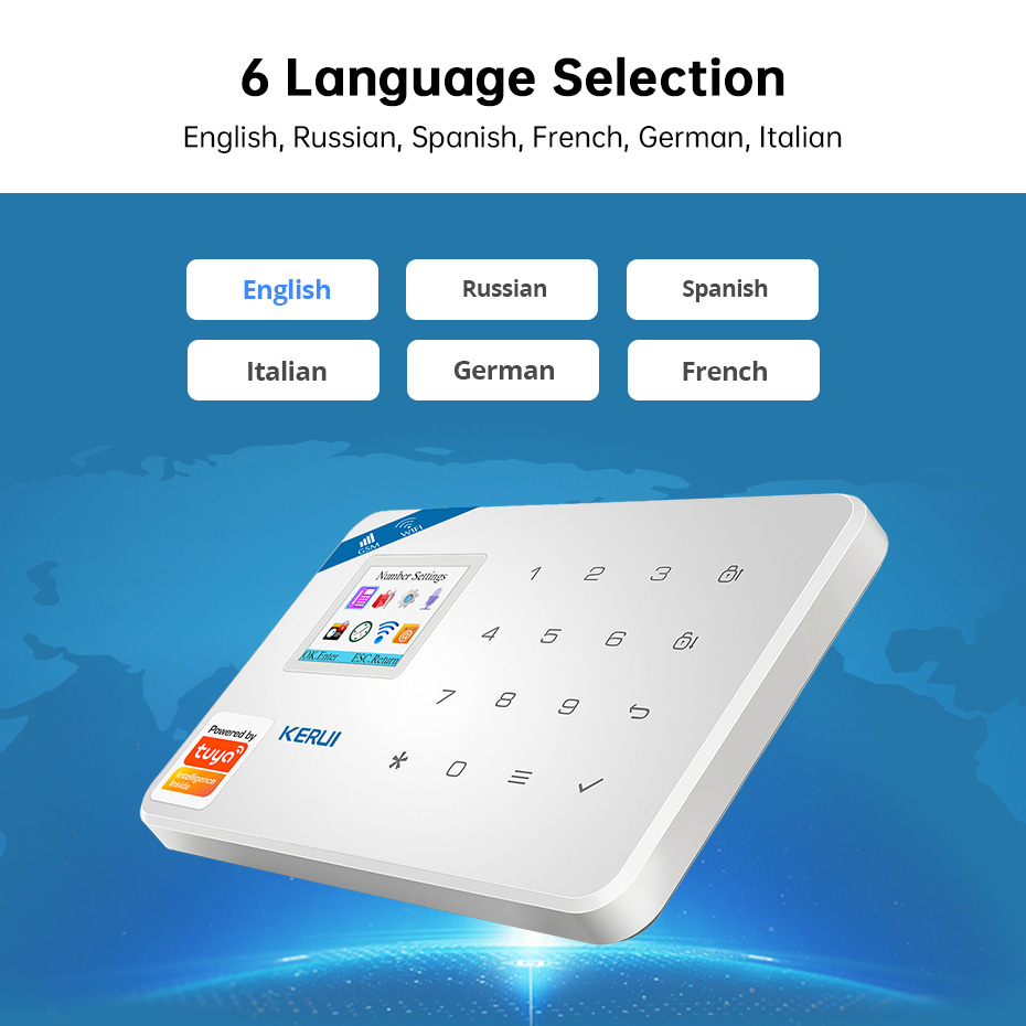 KERUI W181 Alarm System Secutr - đánh giá và giá Smart Home Automation System