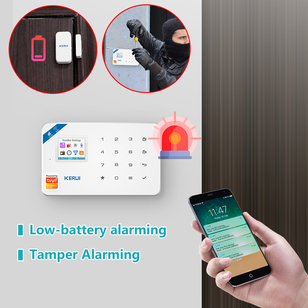 KERUI W181 Alarm System Secutr - đánh giá và giá Smart Home Automation System