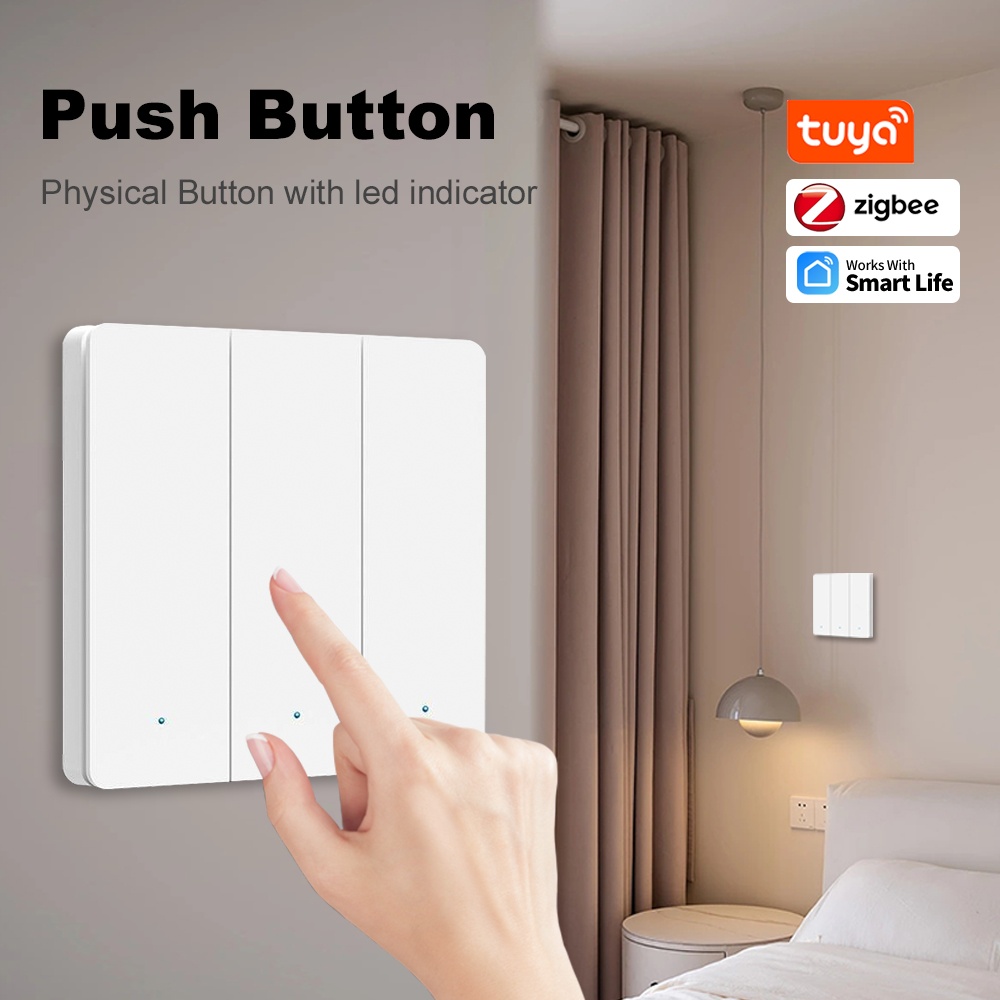 Smart Life ZigBee Push Button  - đánh giá và giá Smart Home Remote Control