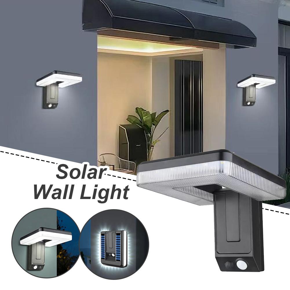 Foldable LED 120° Solar Light  - đánh giá và giá Motion Sensor Light