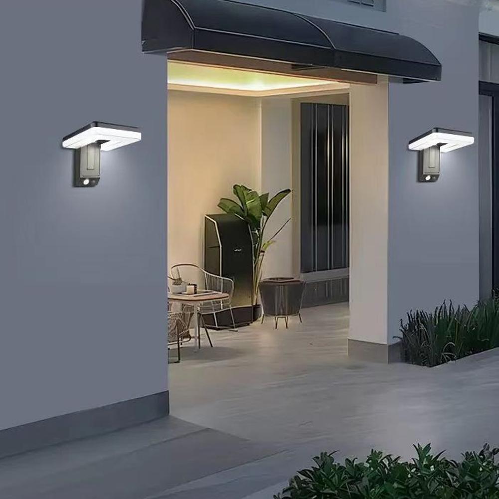 Foldable LED 120° Solar Light  - đánh giá và giá Motion Sensor Light