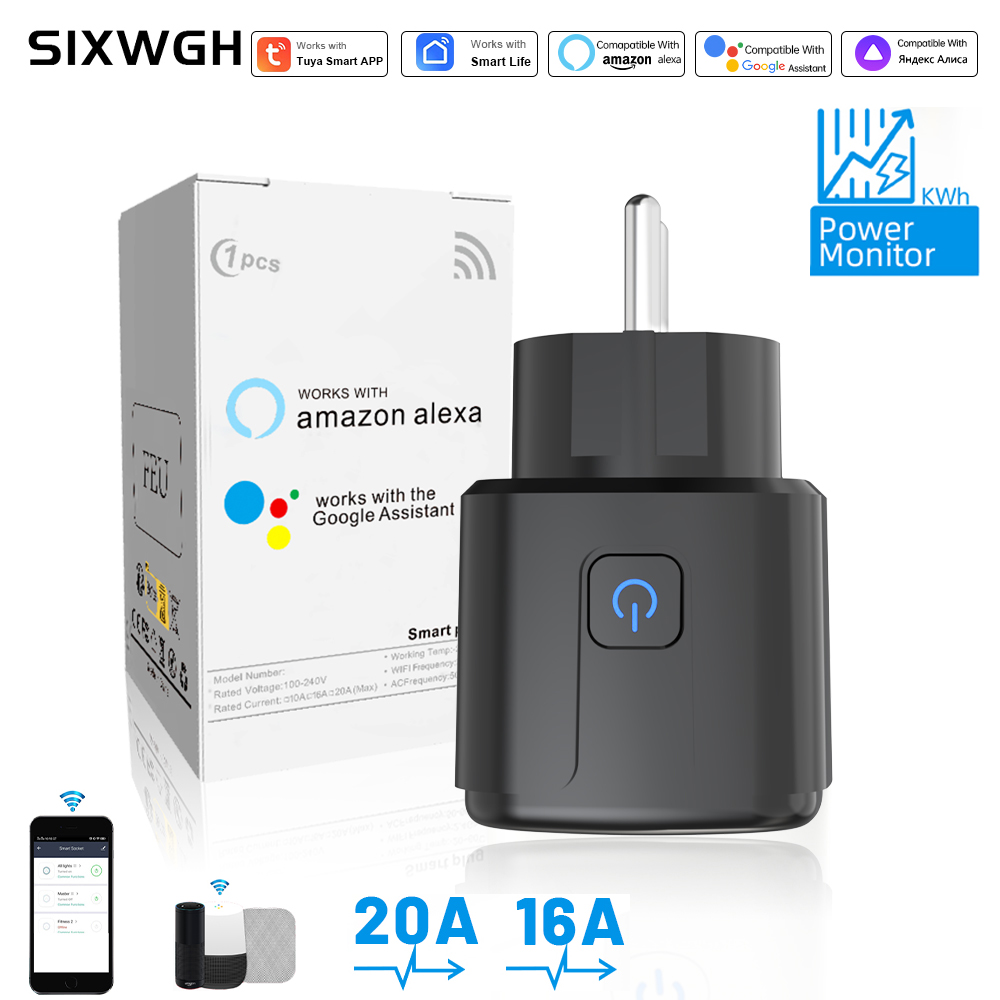 Tuya Smart Socket WiFi Remote  - đánh giá và giá Smart Wall Socket