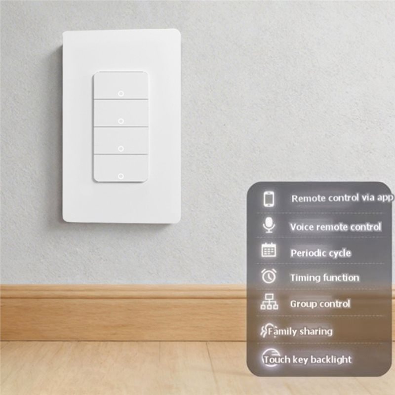 A25F-Wifi Tuya Smart Switch US - đánh giá và giá Smart Home Remote Control