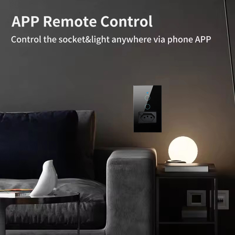 UNKAS Wifi Smart Brazil Light  - đánh giá và giá Smart Wall Socket