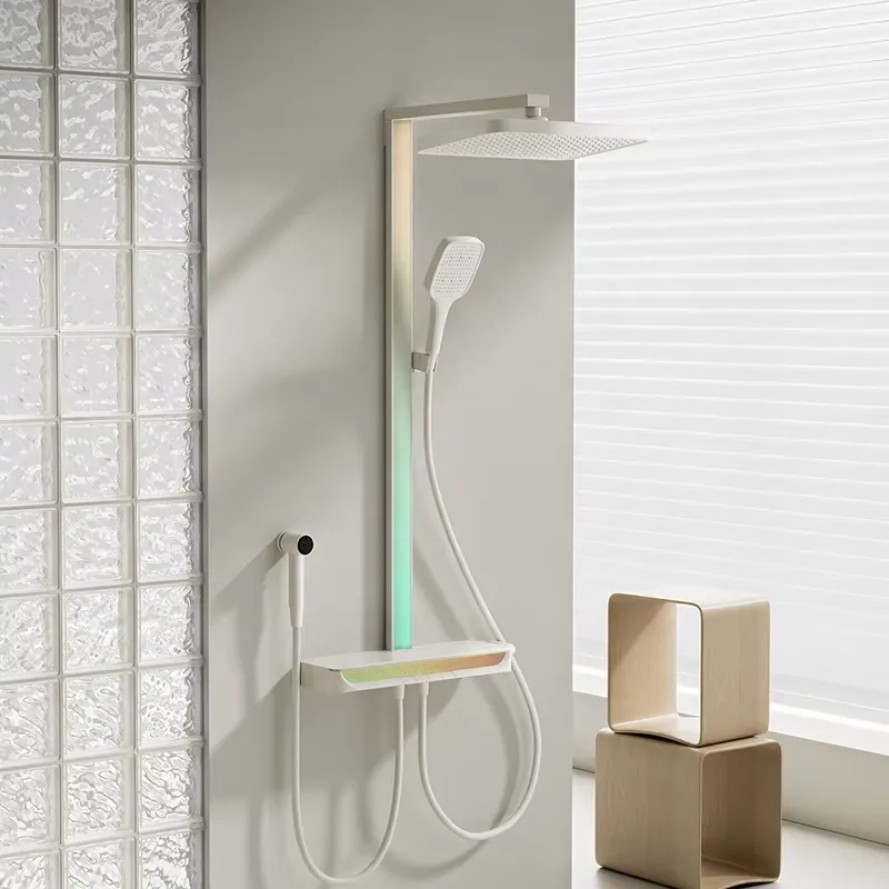 Brass Digital Waterfall Shower - đánh giá và giá Smart Home