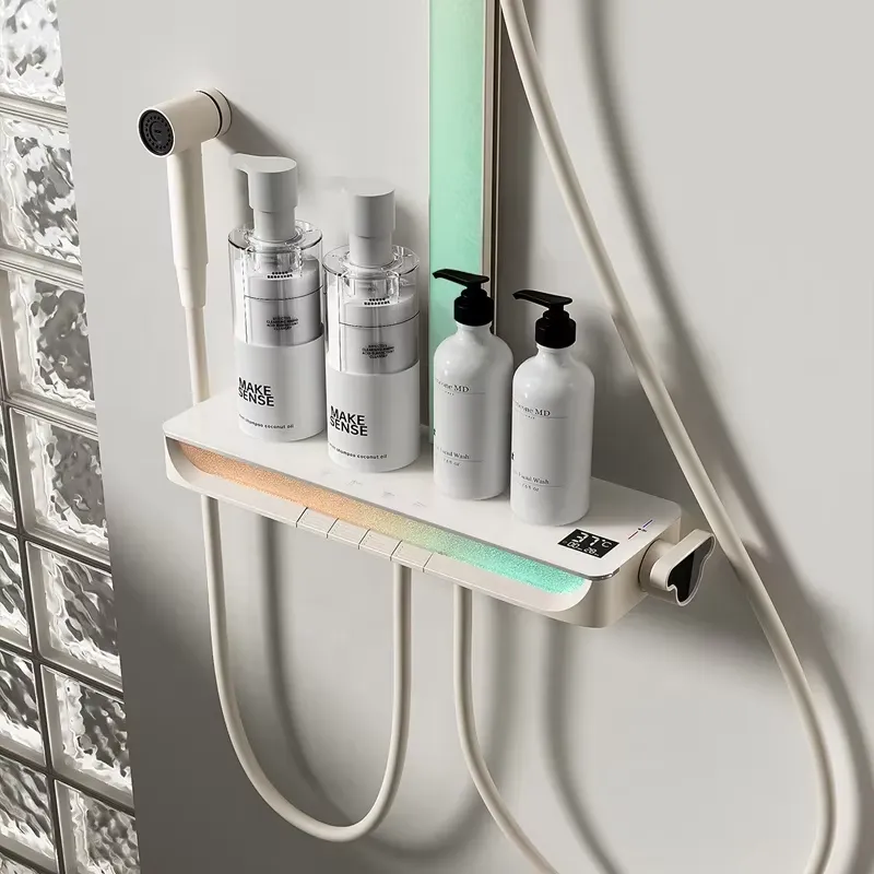 Brass Digital Waterfall Shower - đánh giá và giá Smart Home