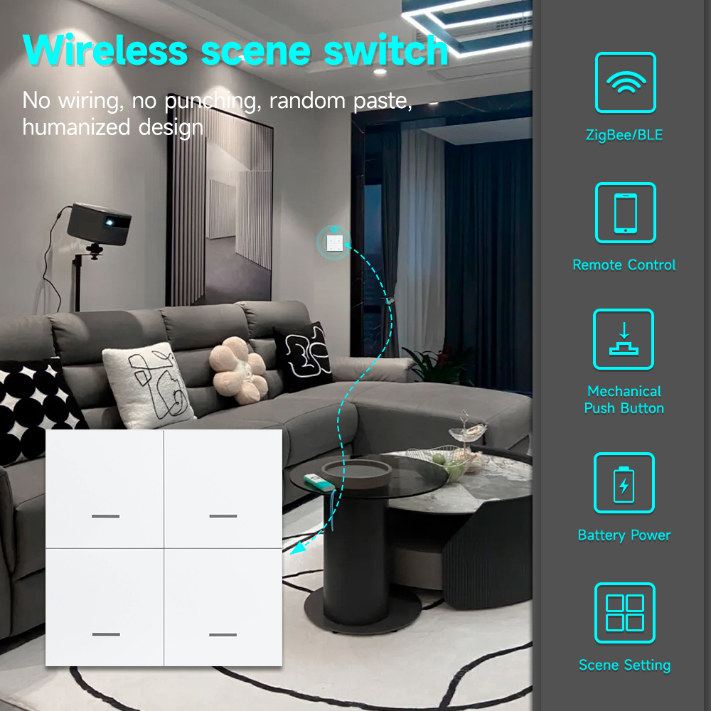Tuya ZigBee 3.0 Thông Minh Cản - đánh giá và giá Smart Home Knx
