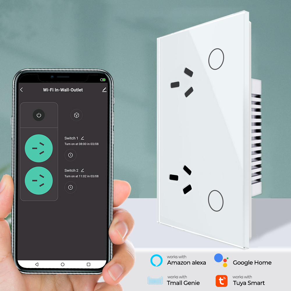 Tuya 15A AU Argentina Panel Wa - đánh giá và giá Smart Home Touchscreen Control Panel