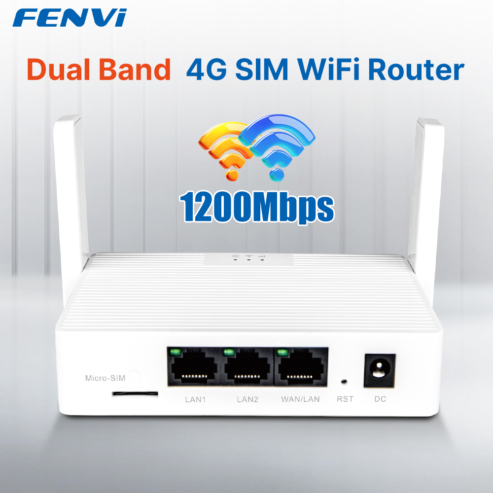 fenvi WiFi 4G LTE Router SIM C - đánh giá và giá Smart Home Router