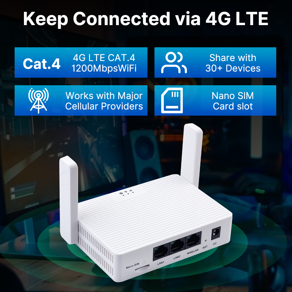 fenvi WiFi 4G LTE Router SIM C - đánh giá và giá Smart Home Router