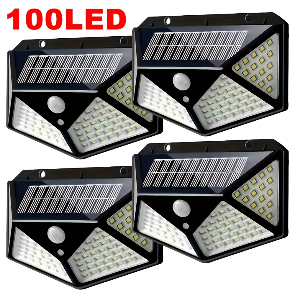 100LED Outdoor Solar Garden Li - đánh giá và giá Motion Sensor Light