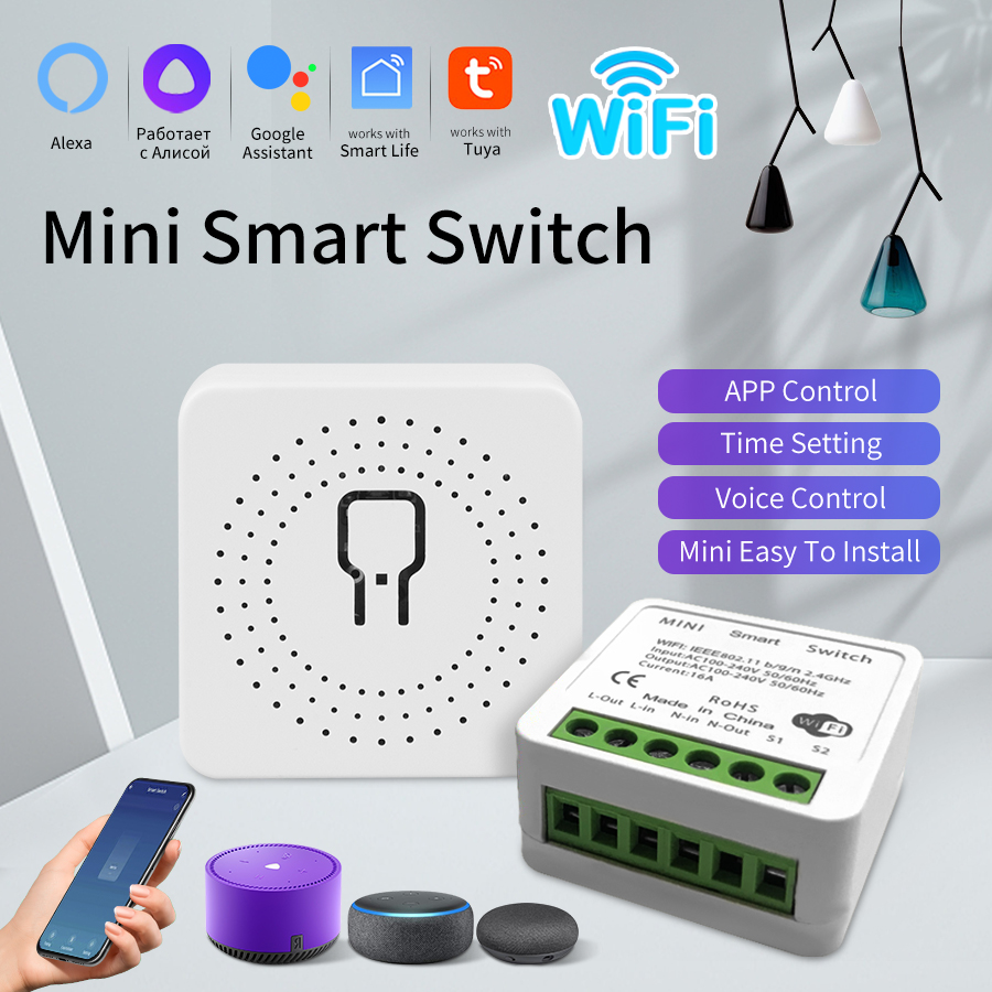 16A 20A Tuya Smart WiFi Switch - đánh giá và giá Smart Home Remote Control