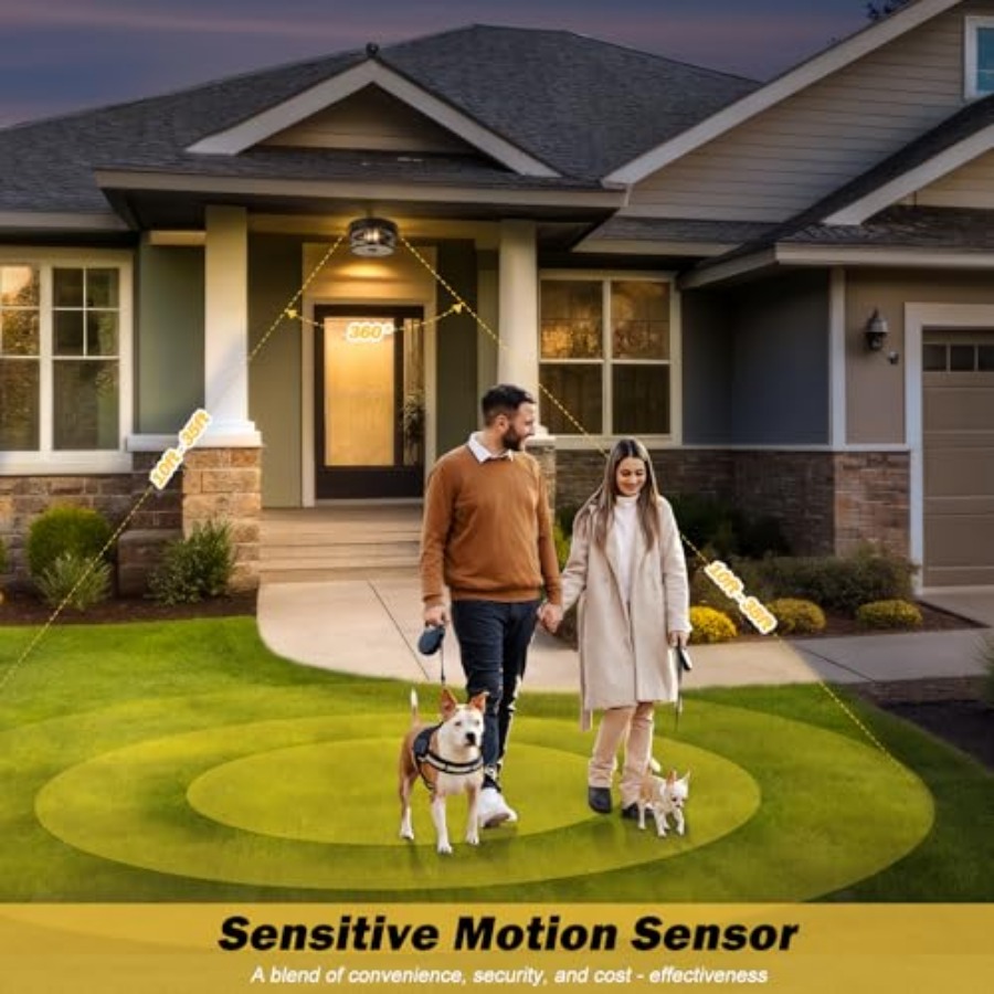Motion Sensor Outdoor Ceiling  - đánh giá và giá Motion Sensor Light
