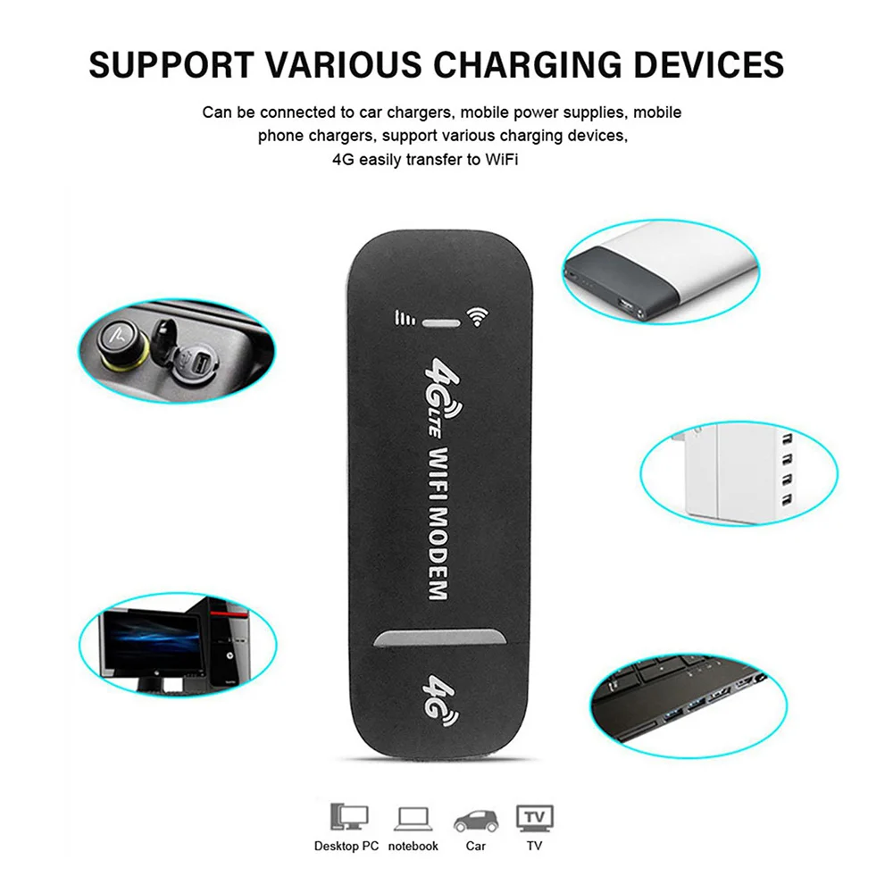4G LTE Wireless USB Dongle 150 - đánh giá và giá Smart Home Router