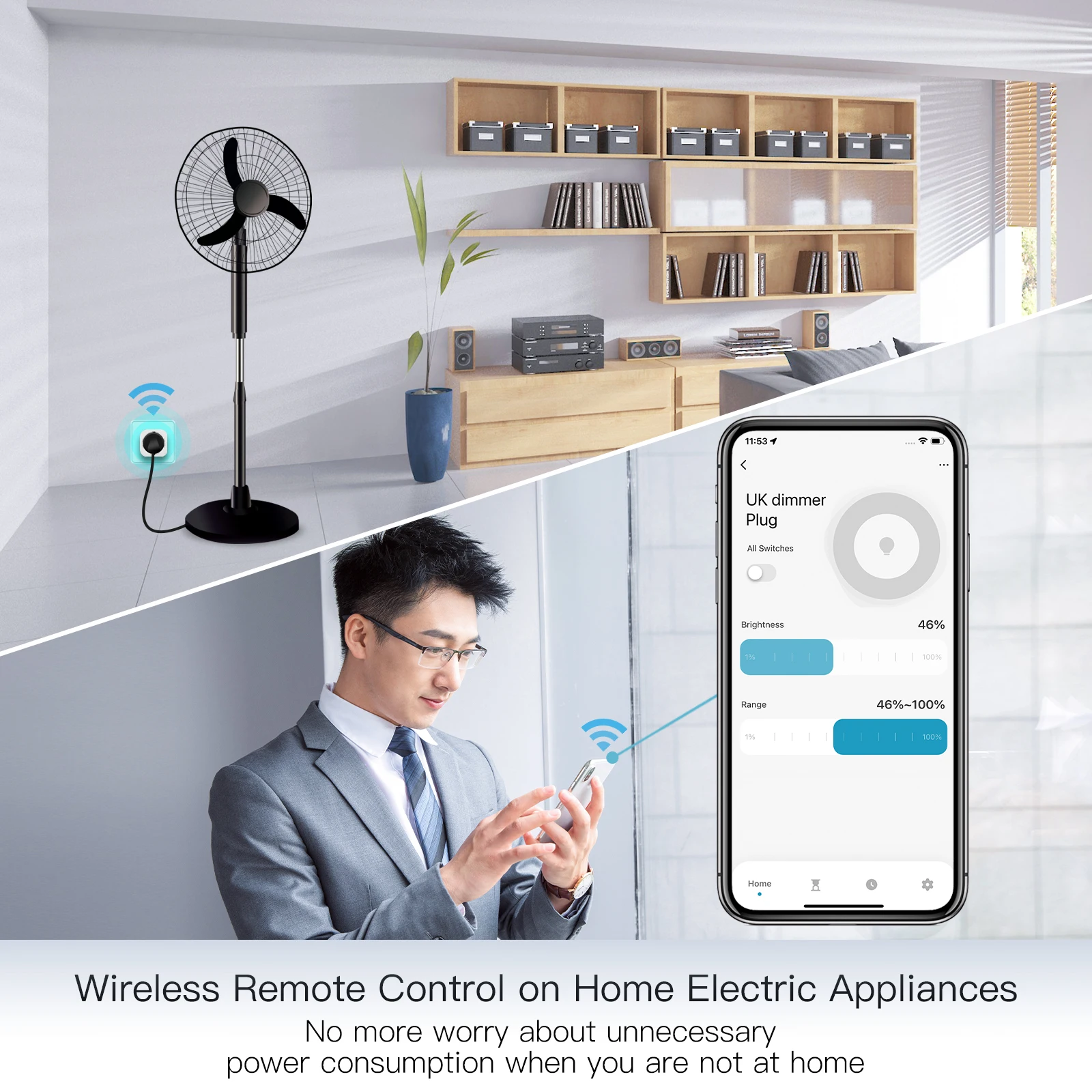 MOES Tuya WiFi Smart Plug Dimm - đánh giá và giá Smart Wall Socket