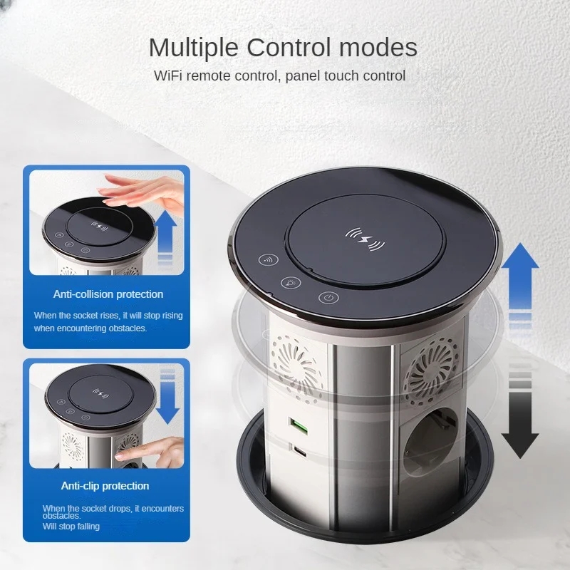 WIFI Tuya Touch Automatic Lift - đánh giá và giá Smart Wall Socket