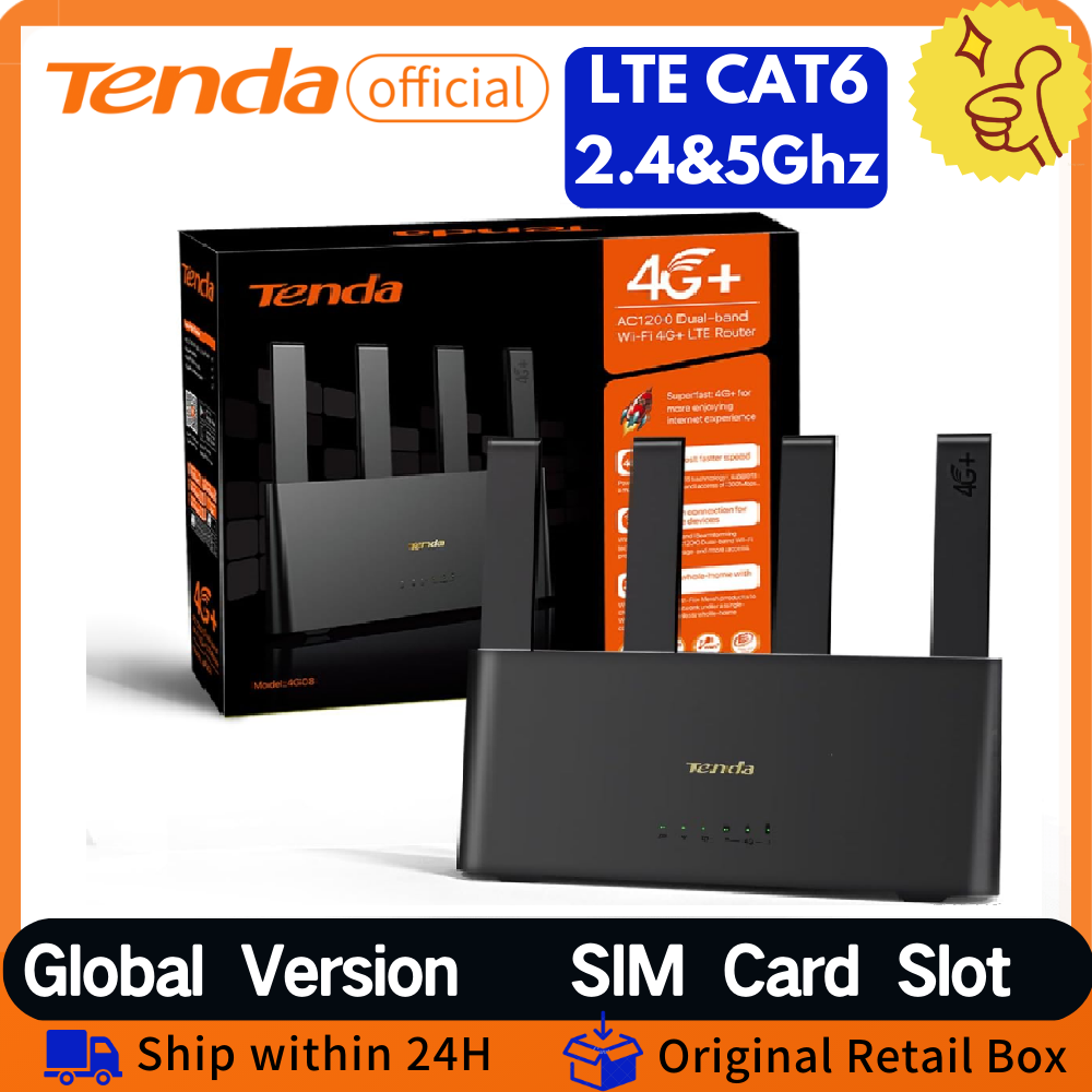 TENDA 4G08 4G + ROUTER AC1200  - đánh giá và giá Smart Home Router